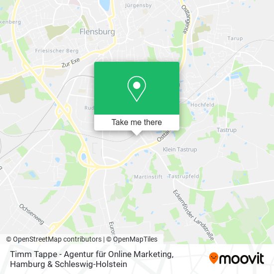 Timm Tappe - Agentur für Online Marketing map
