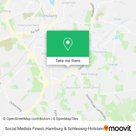 Карта Social Media's Finest