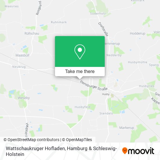 Wattschaukruger Hofladen map
