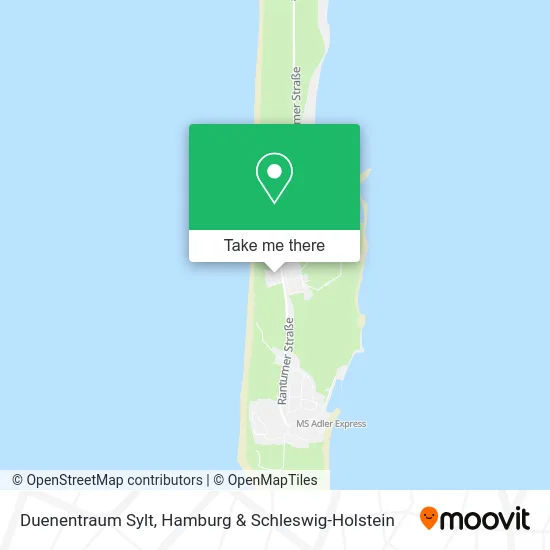 Карта Duenentraum Sylt