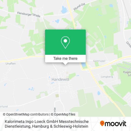 Kalorimeta Ingo Loeck GmbH Messtechnische Dienstleistung map