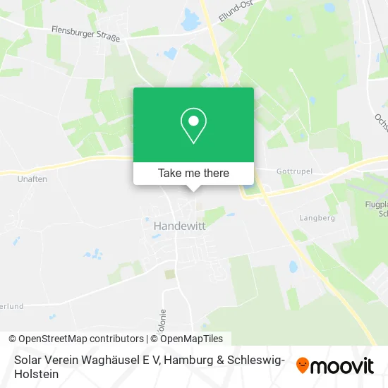 Карта Solar Verein Waghäusel E V