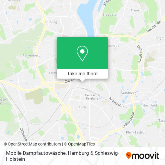Mobile Dampfautowäsche map