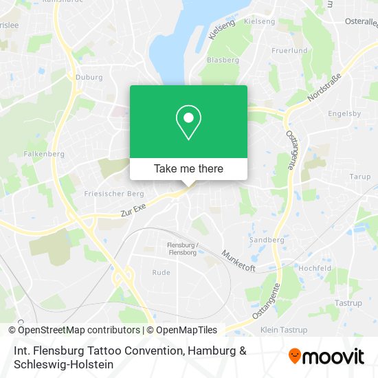 Int. Flensburg Tattoo Convention map