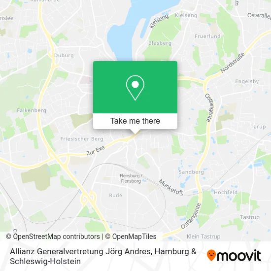 Карта Allianz Generalvertretung Jörg Andres