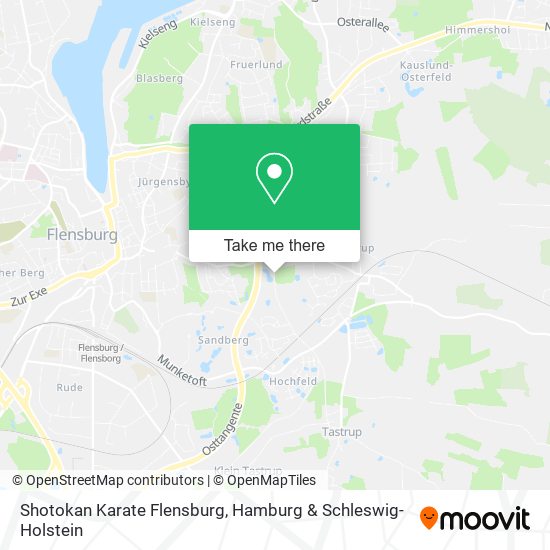 Shotokan Karate Flensburg map