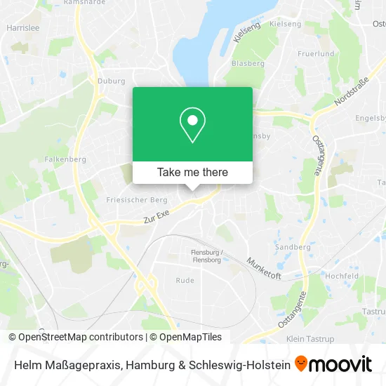 Карта Helm Maßagepraxis