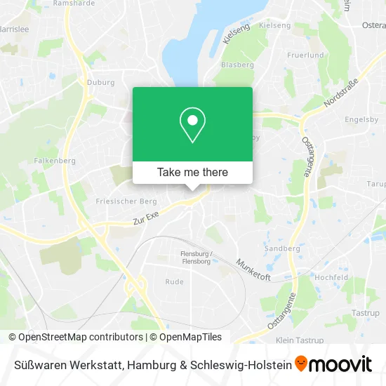 Карта Süßwaren Werkstatt