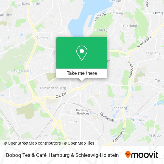 Boboq Tea & Café map