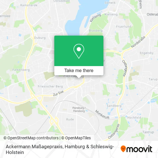 Карта Ackermann Maßagepraxis