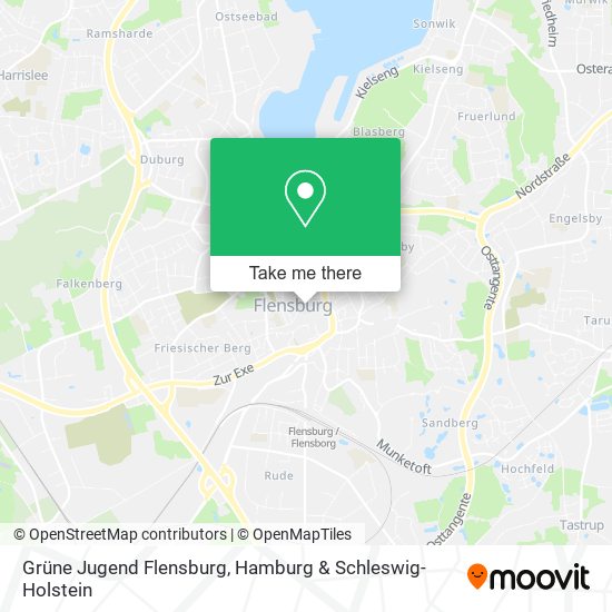 Карта Grüne Jugend Flensburg
