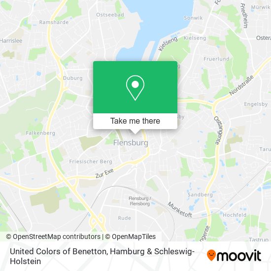 United Colors of Benetton map