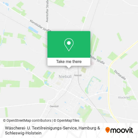 Карта Wäscherei- U. Textilreinigungs-Service