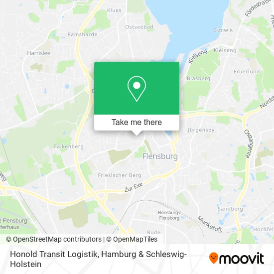 Карта Honold Transit Logistik