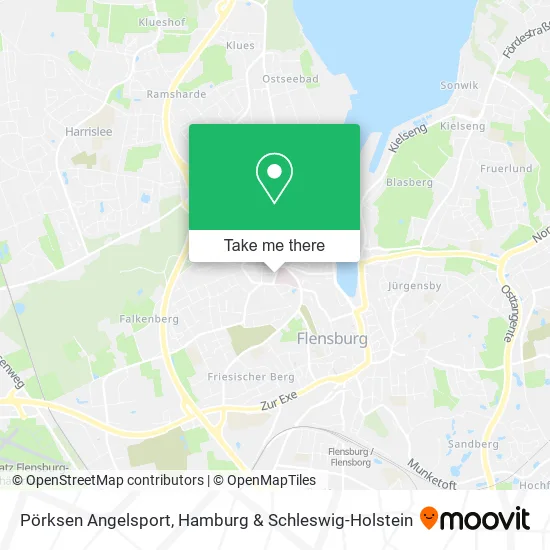 Карта Pörksen Angelsport