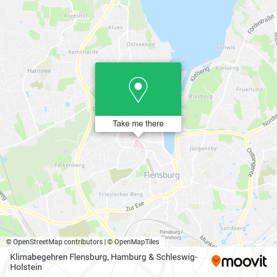 Klimabegehren Flensburg map