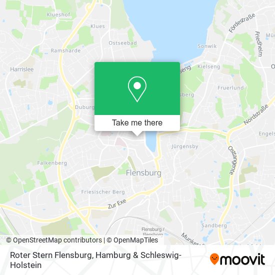 Roter Stern Flensburg map