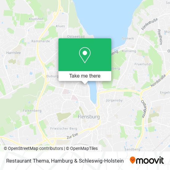 Restaurant Thema map