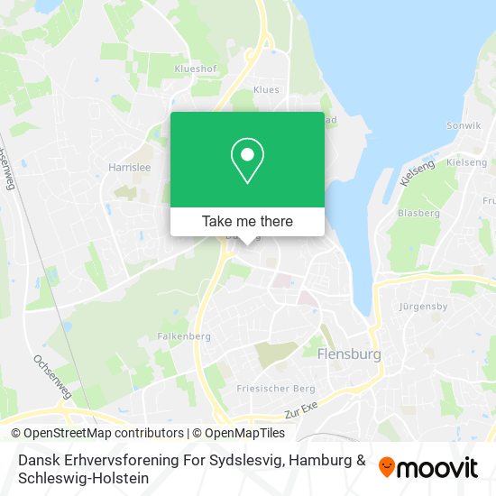 Dansk Erhvervsforening For Sydslesvig map