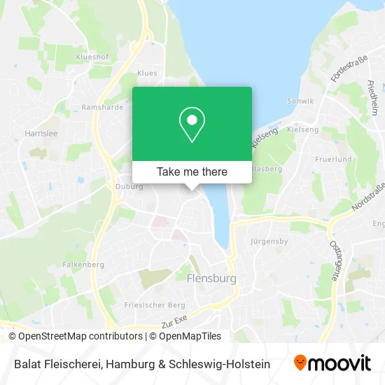 Карта Balat Fleischerei