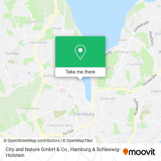 City and Nature GmbH & Co. map