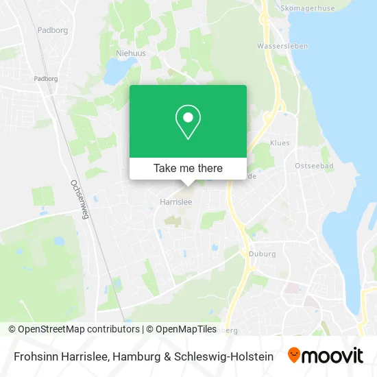 Карта Frohsinn Harrislee