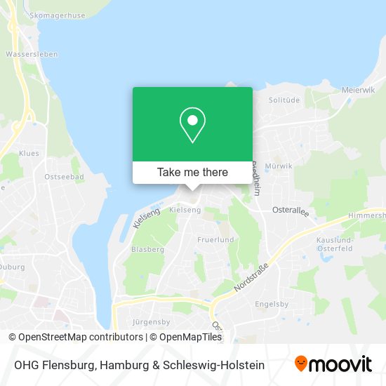 OHG Flensburg map