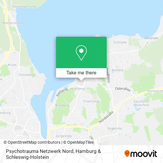 Карта Psychotrauma Netzwerk Nord