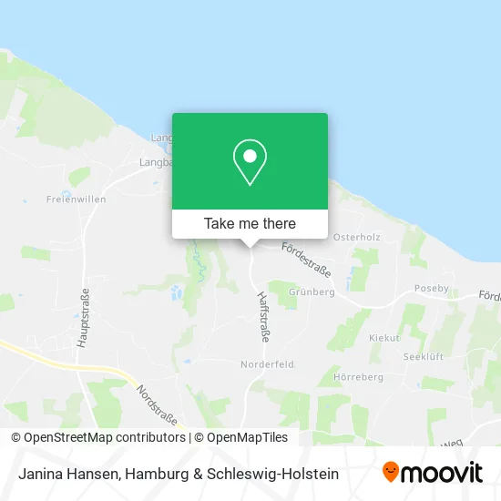 Карта Janina Hansen