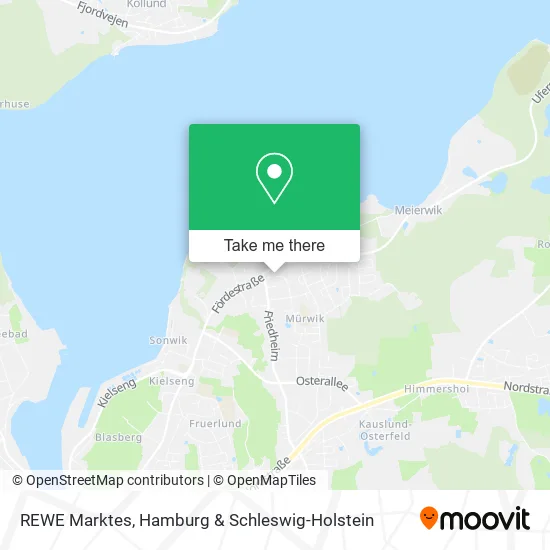 Карта REWE Marktes