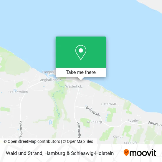 Карта Wald und Strand