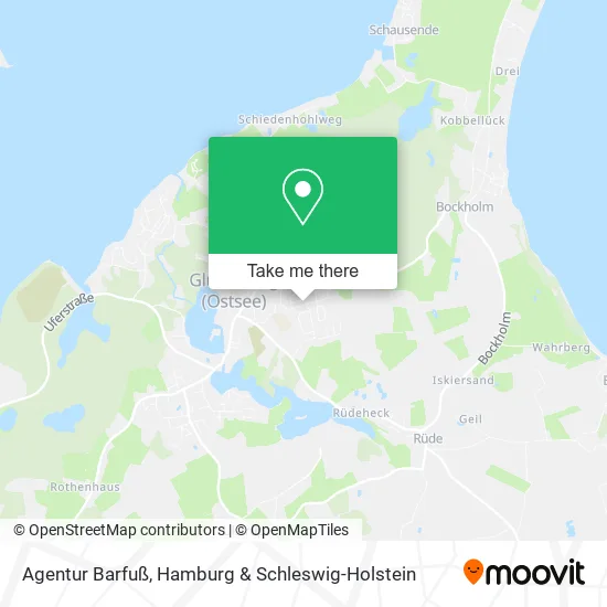 Карта Agentur Barfuß