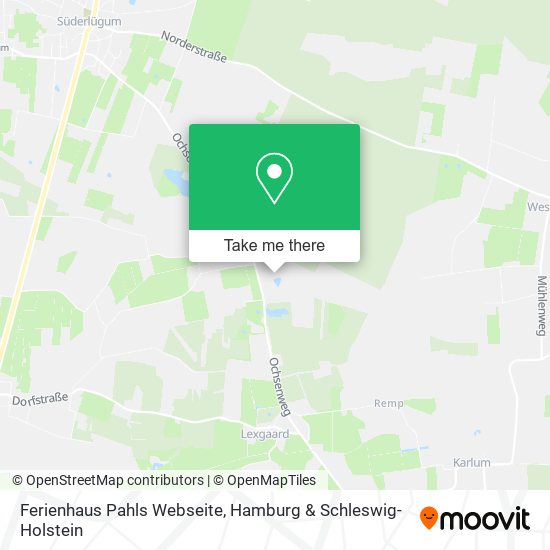 Ferienhaus Pahls Webseite map