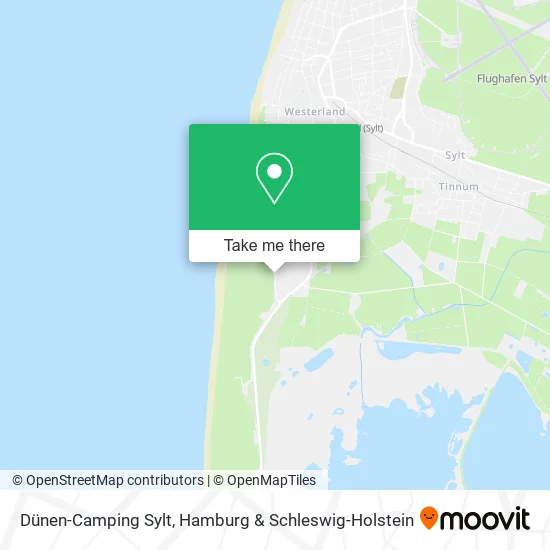 Карта Dünen-Camping Sylt