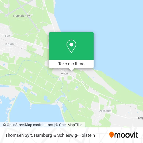 Карта Thomsen Sylt