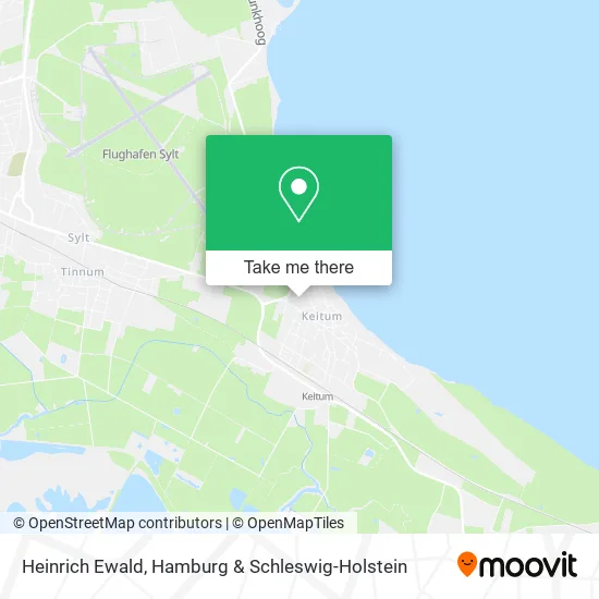 Карта Heinrich Ewald