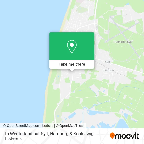 Карта In Westerland auf Sylt