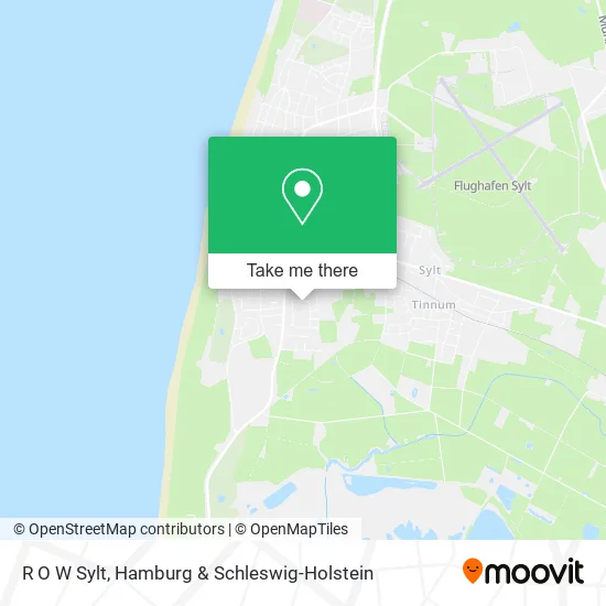 Карта R O W Sylt