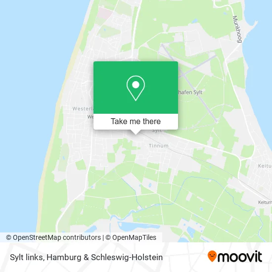 Карта Sylt links