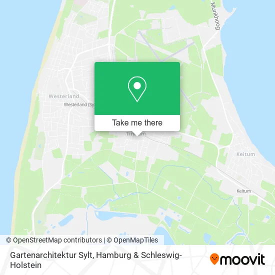 Карта Gartenarchitektur Sylt