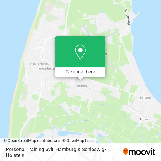 Карта Personal Training Sylt