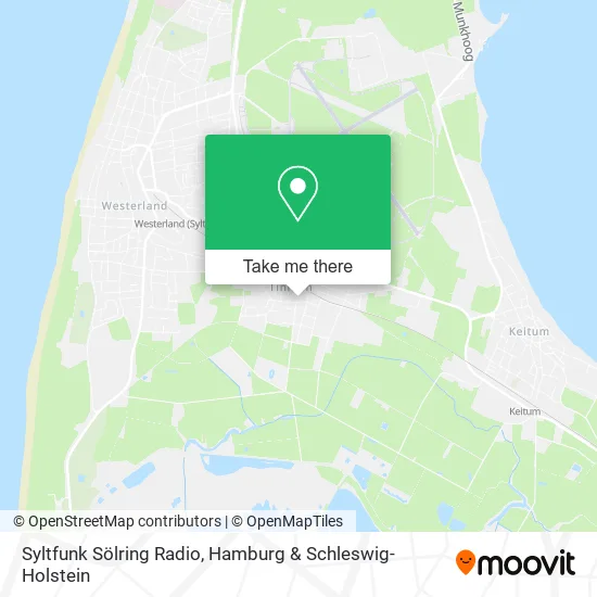 Карта Syltfunk Sölring Radio