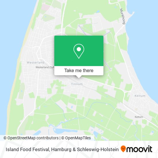 Island Food Festival map