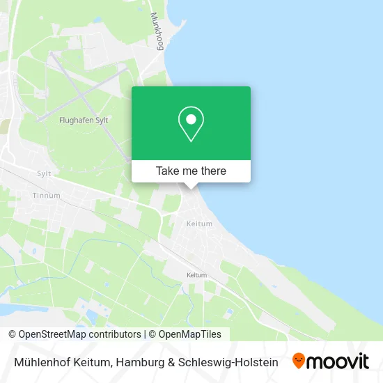 Карта Mühlenhof Keitum