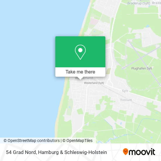 Карта 54 Grad Nord