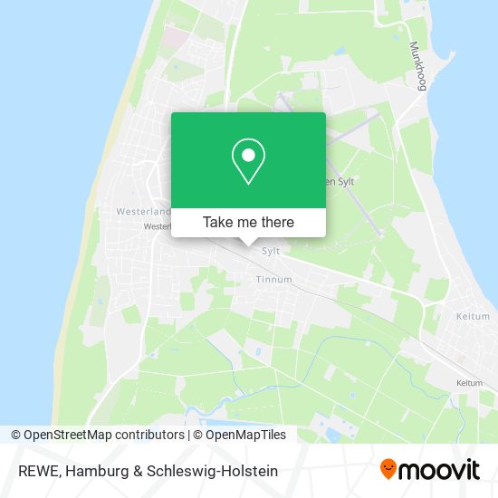 REWE map