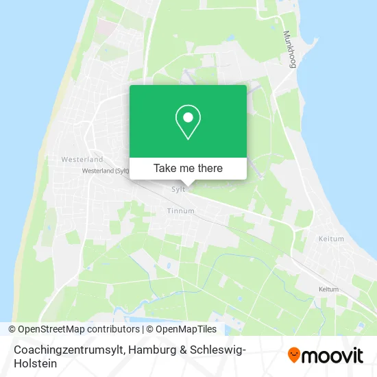 Карта Coachingzentrumsylt