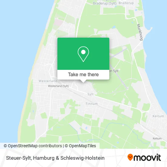Карта Steuer-Sylt