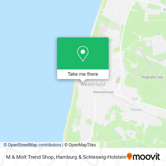 M & Molt Trend Shop map