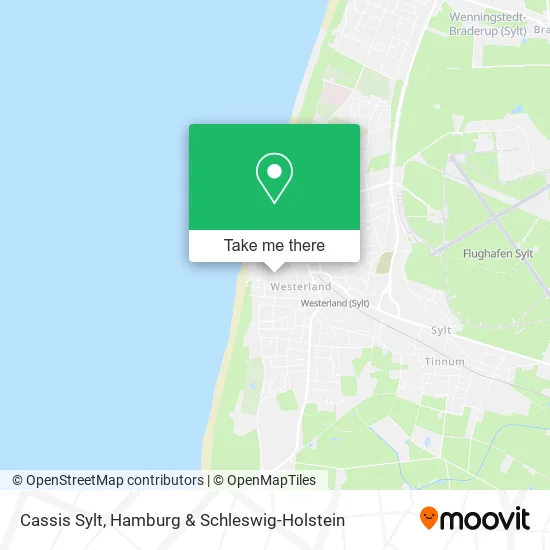 Карта Cassis Sylt